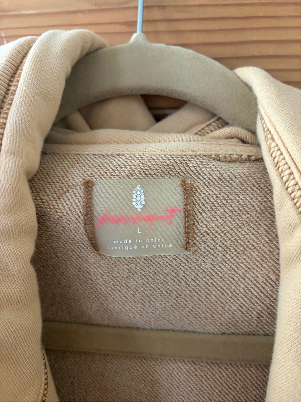 Free People Zip-Up Sweatshirt - Picture 4 of 4